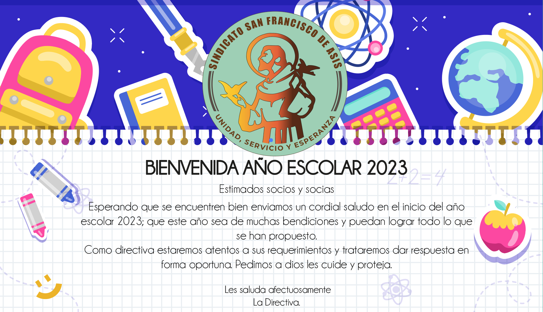 Bienvenida Año Escolar 2023