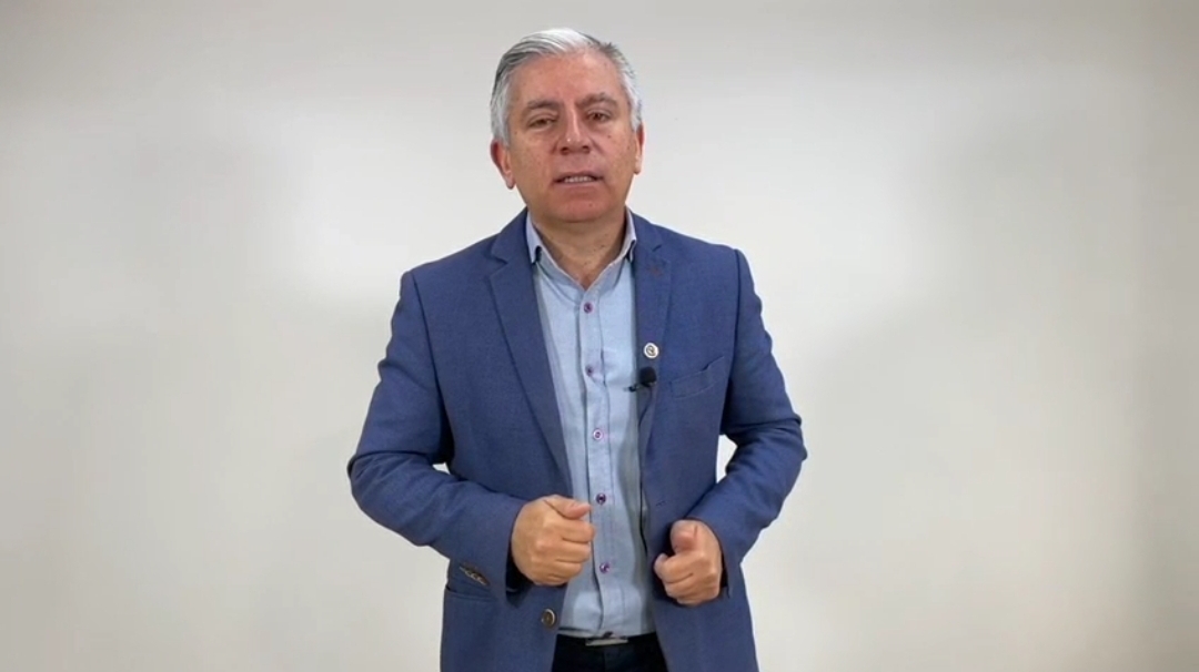SALUDO CARLOS DÍAZ MARCHANT, PRESIDENTE COLEGIO DE PROFESORAS Y PROFESORES DE CHILE